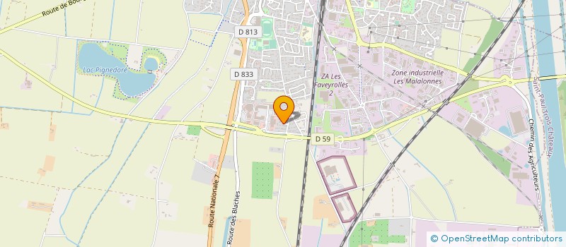 localisation de l'entreprise MONSIEUR VURAL KILIC  PIERRELATTE