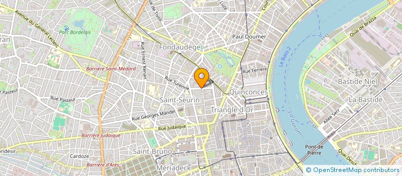 localisation de l'entreprise MONSIEUR VURAN CANER  BORDEAUX