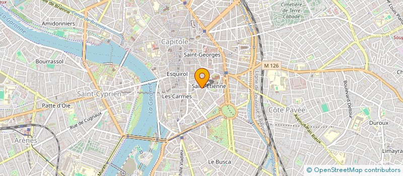 localisation de l'entreprise MONSIEUR VUT-CUONG PHAN  TOULOUSE