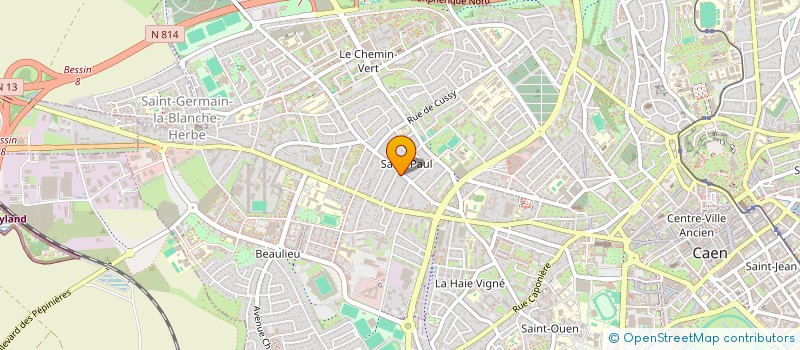 localisation de l'entreprise MONSIEUR VUTHA SIV  CAEN