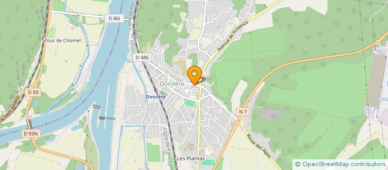 localisation de l'entreprise MONSIEUR VUTHY MOK à DONZERE