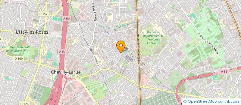 localisation de l'entreprise MONSIEUR VUTU VICTORIEN ONGAGOU ESSORA  CHEVILLY-LARUE