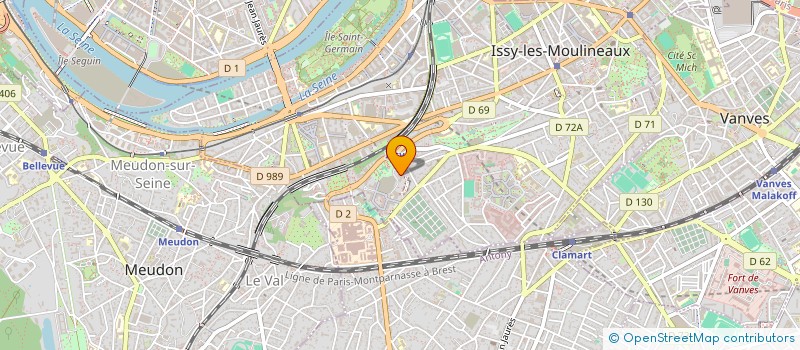 localisation de l'entreprise MONSIEUR VYACHESLAV OSYPOV à ISSY-LES-MOULINEAUX