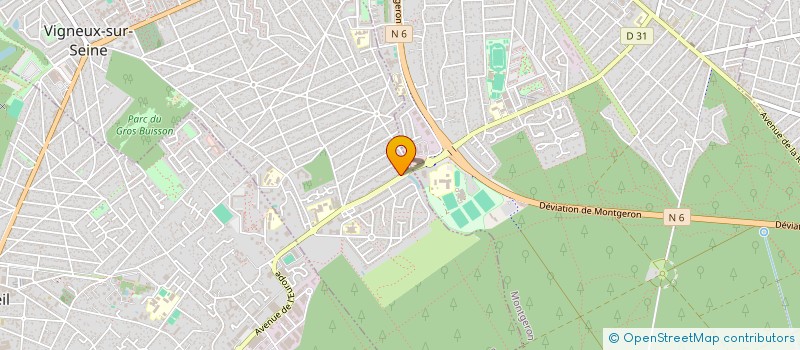 localisation de l'entreprise MONSIEUR VYACHESLAV YATSKU  VIGNEUX-SUR-SEINE