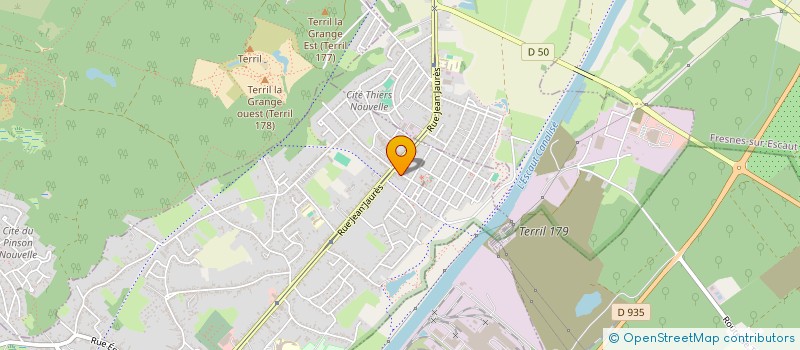 localisation de l'entreprise MONSIEUR VYBAN CLARIST à BRUAY-SUR-L'ESCAUT