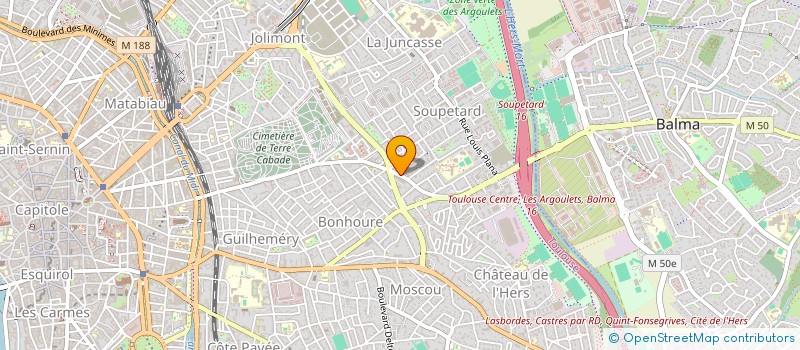 localisation de l'entreprise MONSIEUR WA CHAN à TOULOUSE