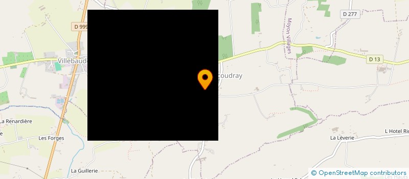 localisation de l'entreprise MONSIEUR WA MUKUDI MUKUDI  BEAUCOUDRAY