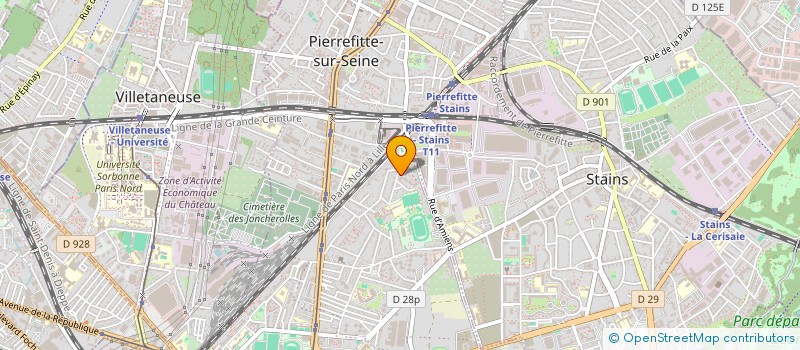 localisation de l'entreprise MONSIEUR WACIL BENAZERGA à PIERREFITTE-SUR-SEINE