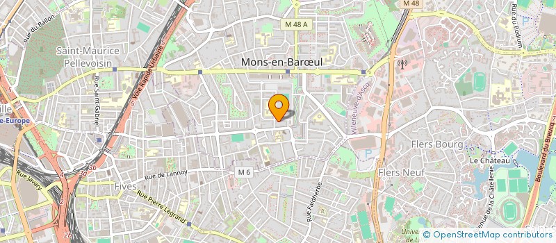 localisation de l'entreprise MONSIEUR WACIL DJELAD  MONS-EN-BARUL