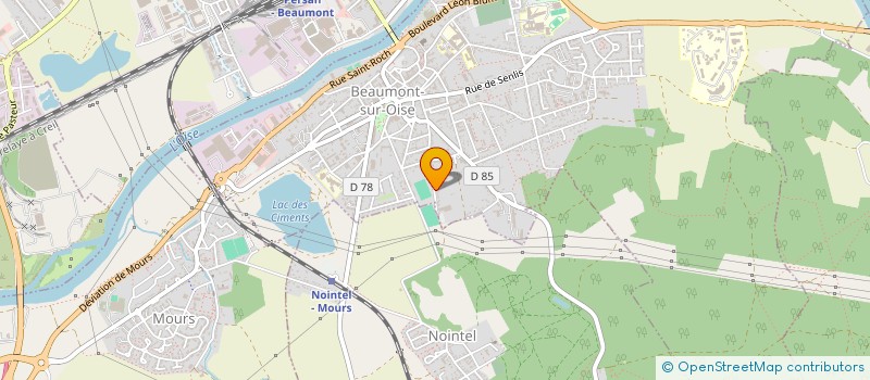 localisation de l'entreprise MONSIEUR WACIL YOUNES  BEAUMONT-SUR-OISE