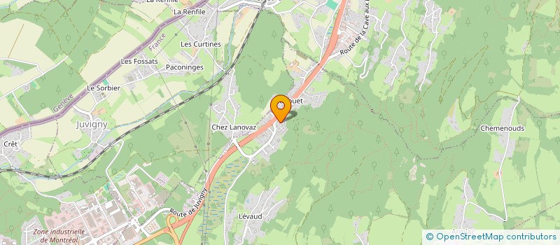 localisation de l'entreprise MONSIEUR WACIM ABOUKHALID  CRANVES-SALES