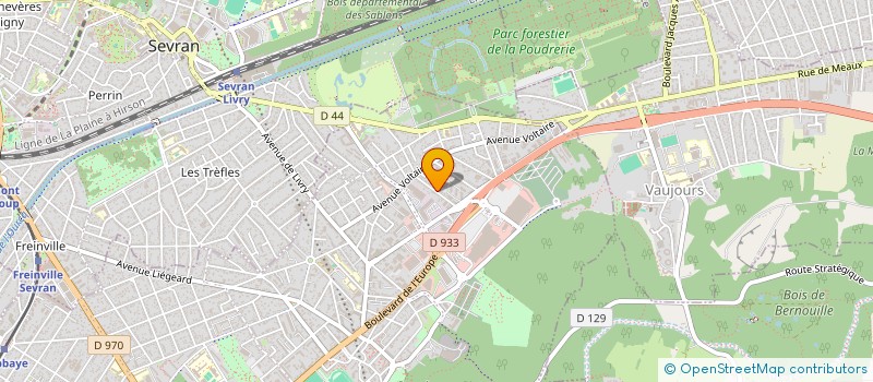 localisation de l'entreprise MONSIEUR WACIM BOUSSETTA à LIVRY-GARGAN