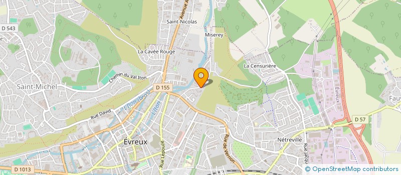 localisation de l'entreprise MONSIEUR WACLAW TABISZ à EVREUX