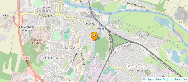 localisation de l'entreprise MONSIEUR WADDAH ALSALHA  CHARLEVILLE-MEZIERES