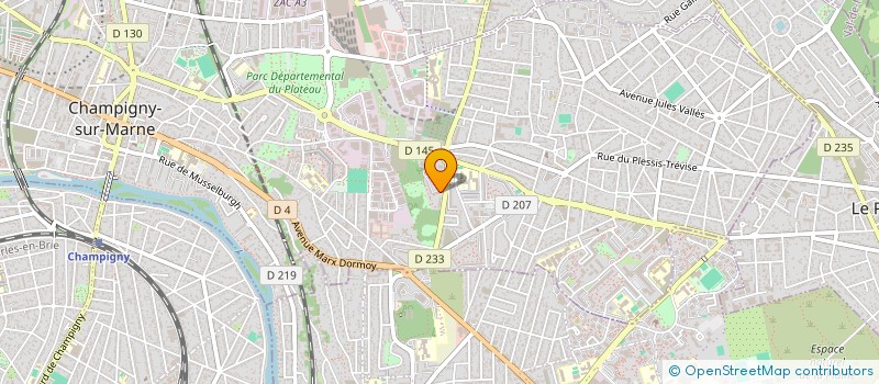 localisation de l'entreprise MONSIEUR WADIE ACHARKI  CHAMPIGNY-SUR-MARNE