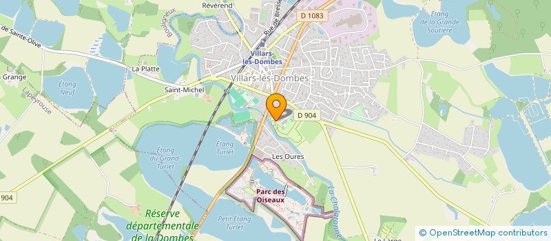 localisation de l'entreprise MONSIEUR WADIE BASRI  VILLARS-LES-DOMBES