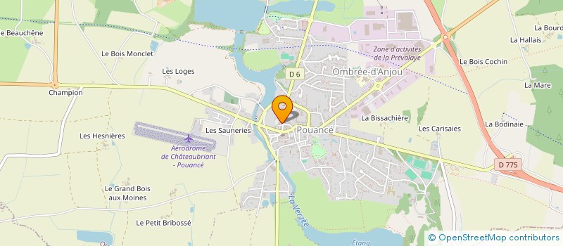 localisation de l'entreprise MONSIEUR WADIE CHAMTOURI à OMBREE D'ANJOU