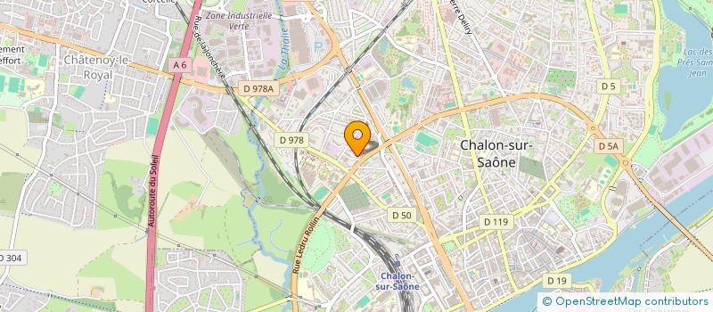 localisation de l'entreprise MONSIEUR WADIE EL ASRI à CHALON-SUR-SAONE