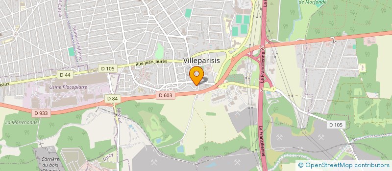 localisation de l'entreprise MONSIEUR WADIE YAHYAOUI à VILLEPARISIS