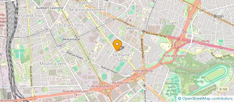 localisation de l'entreprise MONSIEUR WADII MTAWAA  LYON