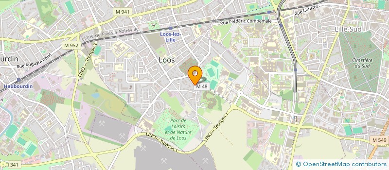 localisation de l'entreprise MONSIEUR WADII YOUSFI  LOOS