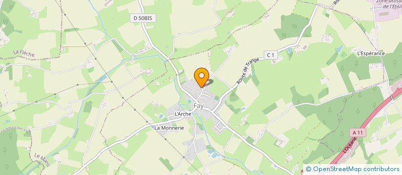 localisation de l'entreprise MONSIEUR WAEEL MAKTOUF  FAY