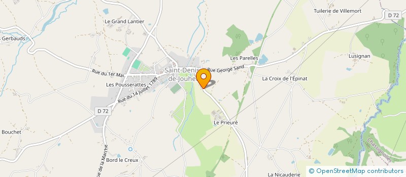 localisation de l'entreprise MONSIEUR WAEL AL KHALAF à SAINT-DENIS-DE-JOUHET