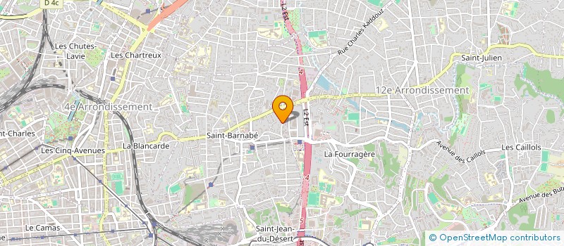 localisation de l'entreprise MONSIEUR WAEL ALOUGA à MARSEILLE