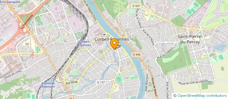 localisation de l'entreprise MONSIEUR WAEL BEN BRAHIM à CORBEIL-ESSONNES