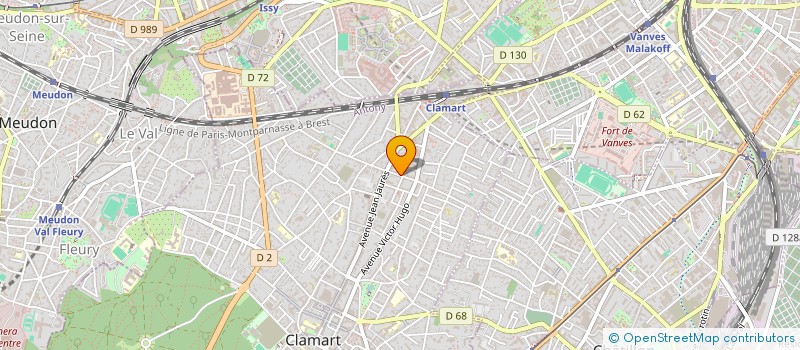 localisation de l'entreprise MONSIEUR WAEL BEN YAHMED à CLAMART