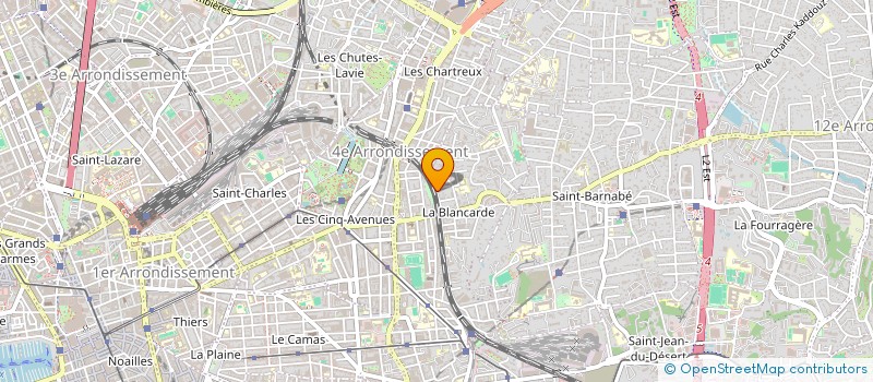 localisation de l'entreprise MONSIEUR WAEL BENTARF à MARSEILLE