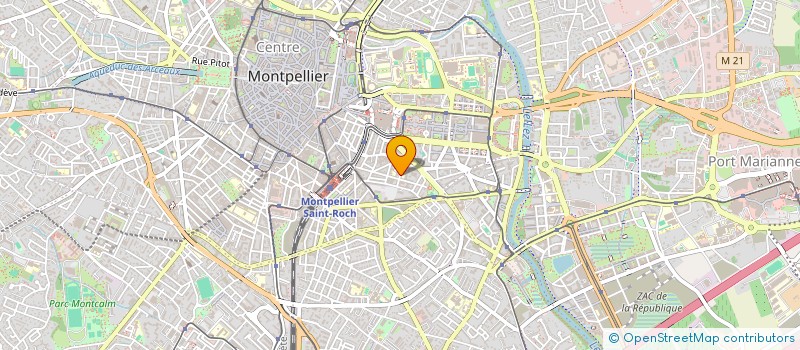 localisation de l'entreprise MONSIEUR WAEL CHARIF MAWAS  GRABELS