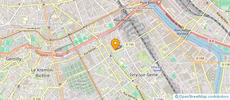 localisation de l'entreprise MONSIEUR WAEL DAGHARI  IVRY-SUR-SEINE