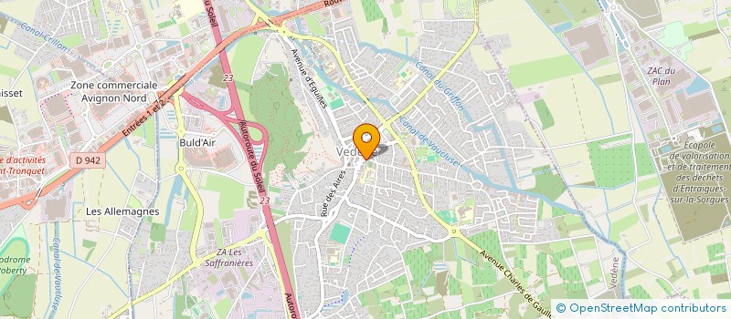 localisation de l'entreprise MONSIEUR WAEL DIAGNE  VEDENE