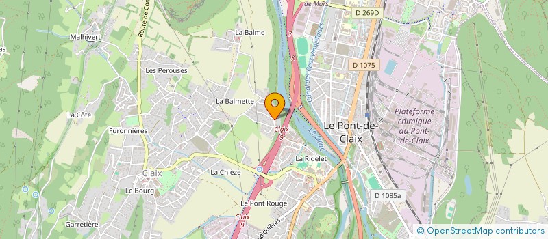 localisation de l'entreprise MONSIEUR WAEL EL ASAAD  CLAIX