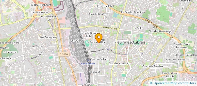 localisation de l'entreprise MONSIEUR WAEL EL SAMOULY  FLEURY-LES-AUBRAIS