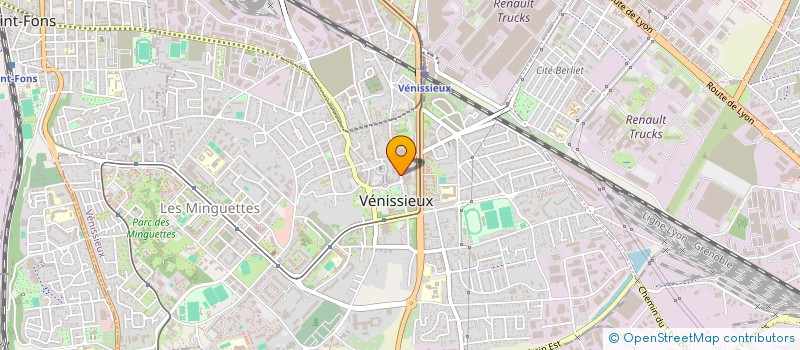 localisation de l'entreprise MONSIEUR WAEL KHEDIRI  VENISSIEUX