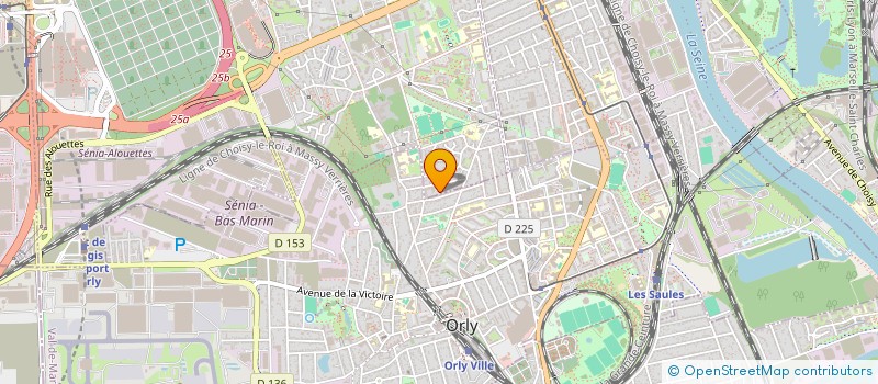 localisation de l'entreprise MONSIEUR WAEL MTIR  THIAIS