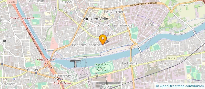 localisation de l'entreprise MONSIEUR WAEL ROMDHANE  VAULX-EN-VELIN