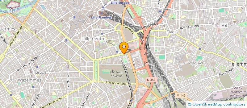 localisation de l'entreprise MONSIEUR WAEL TCHALABI  LILLE