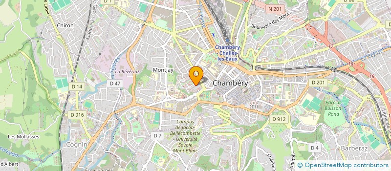 localisation de l'entreprise MONSIEUR WAEL TEKIKI à CHAMBERY