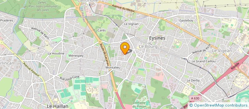 localisation de l'entreprise MONSIEUR WAEL ZIDI  EYSINES