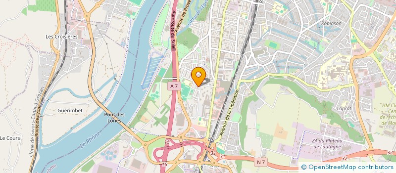 localisation de l'entreprise MONSIEUR WAFA ABDULMALIK  VALENCE