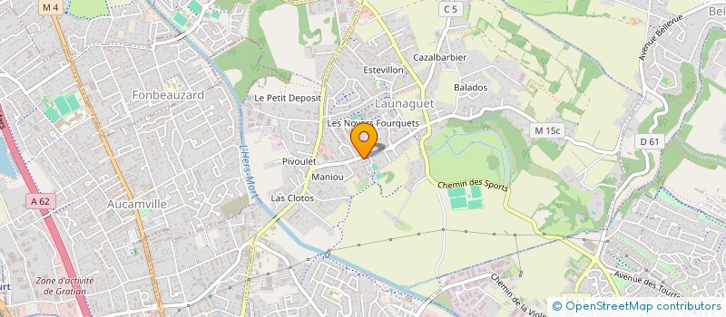 localisation de l'entreprise MONSIEUR WAFA NAHHAS  PUYLAURENS