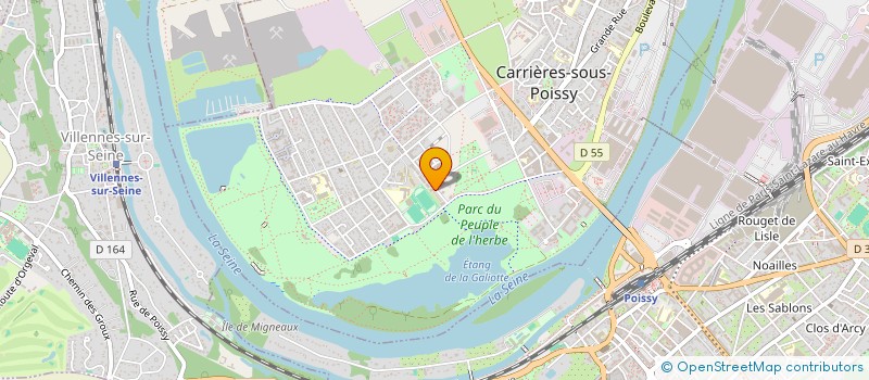 localisation de l'entreprise MONSIEUR WAFIK DAHMANI  CARRIERES-SOUS-POISSY