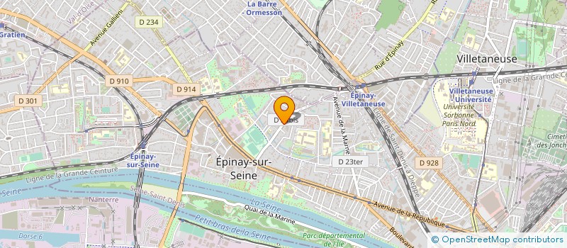 localisation de l'entreprise MONSIEUR WAFIK TAWADROUS à EPINAY-SUR-SEINE