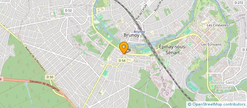 localisation de l'entreprise MONSIEUR WAFIULLAH DAWLATZAI  BRUNOY