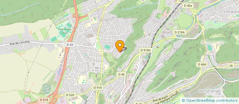 localisation de l'entreprise MONSIEUR WAFIULLAH WAFI à LONGWY