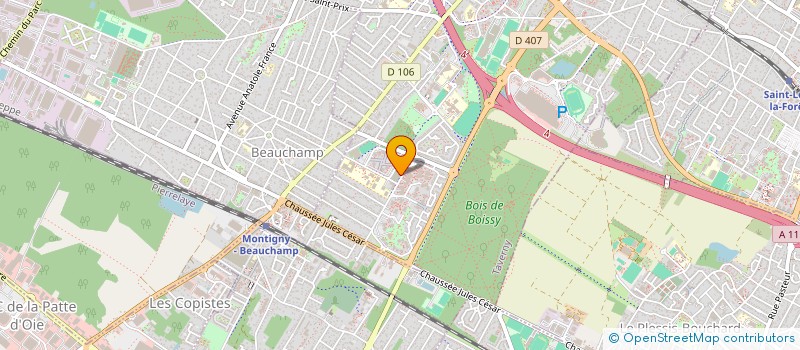 localisation de l'entreprise MONSIEUR WAGUI SOUMARE  TAVERNY