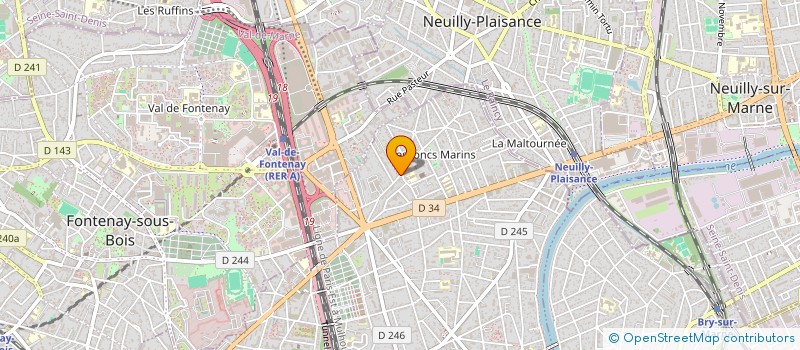 localisation de l'entreprise MONSIEUR WAH TAI HO  LE PERREUX-SUR-MARNE